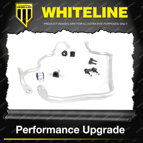 Whiteline Front + Rear Sway Bar - Vehicle Kit for Honda Civic FD2