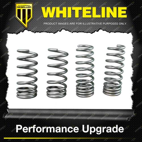 Whiteline Front + Rear Coil Springs - Lowered Premium Quality For Infiniti G37