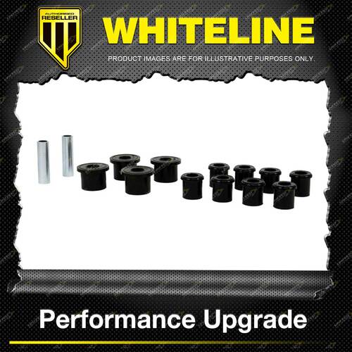 Whiteline Rear Spring Kit for Isuzu Bighorn D Max Pickup Rodeo TFR TFS Trooper