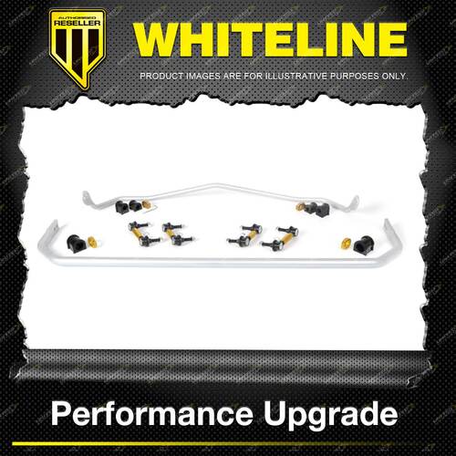 Whiteline Front + Rear Sway Bar - Vehicle Kit Premium Quality For Mazda Rx8