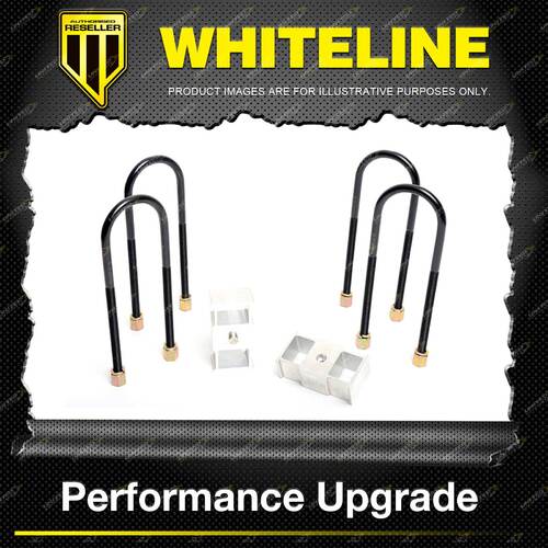 Whiteline Rear 1.5" Lowering Block Kit for Mitsubishi Challenger PA Montero PA