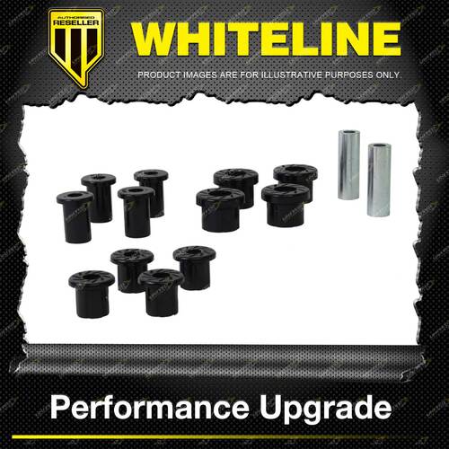 Whiteline Rear Spring Kit for Mitsubishi L200 MQ Strada MQ Triton MQ