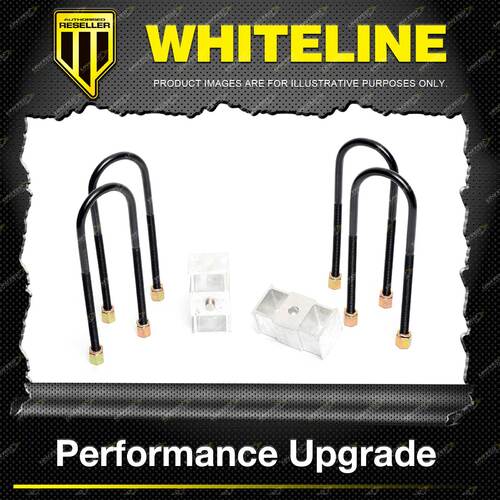 Whiteline Rear 2" Lowering Block - Kit Premium Quality For Mitsubishi Lancer LC