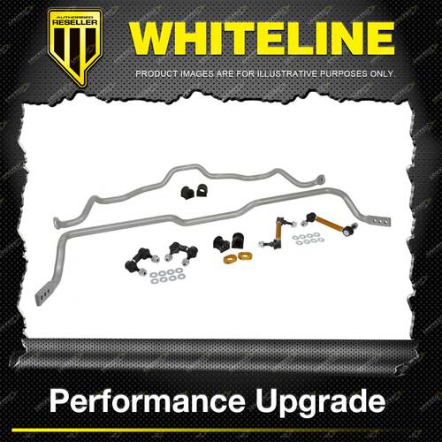 Whiteline Front + Rear Sway Bar Vehicle Kit for Mitsubishi Lancer Evo IV V VI