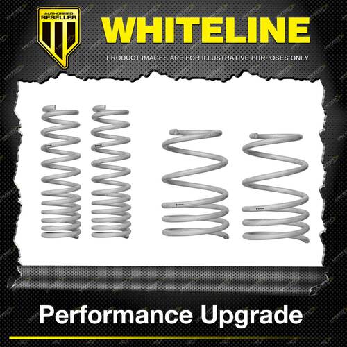 Whiteline Front + Rear Coil Springs Lowered for Mitsubishi Lancer Evolution Evo