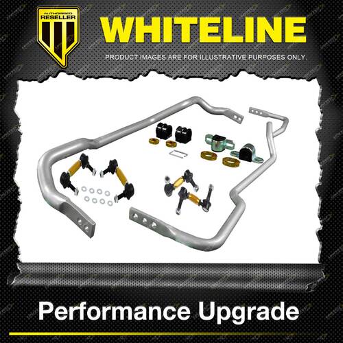 Whiteline F + R Sway Bar Vehicle Kit for Nissan 350Z Fairlady Skyline V35 Stagea