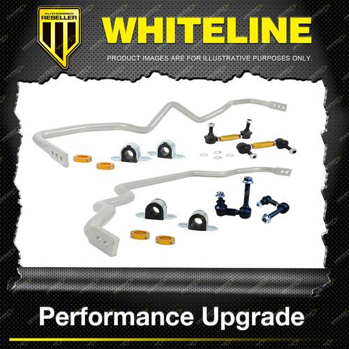 Whiteline F + R Sway Bar Vehicle Kit BNK014 for Nissan 370Z Fairlady Skyline