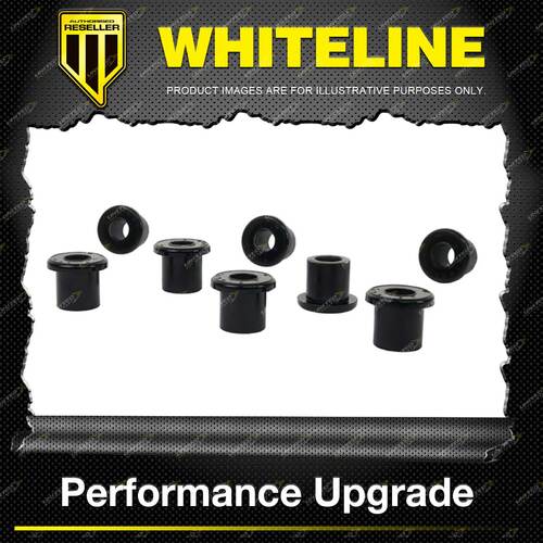 Whiteline Rear Spring Eye Rear Shackle Bush for Nissan Frontier D22 Hardbody D21