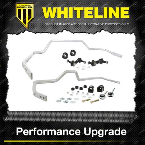 Whiteline F + R Sway Bar Vehicle Kit BNK010 for Nissan Skyline R33 R34 Stagea