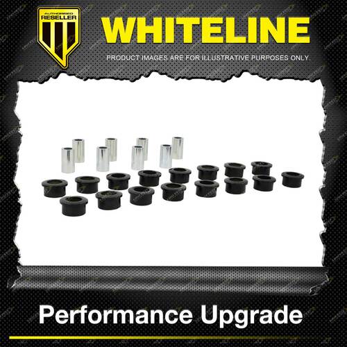 Whiteline Rear Control Arm Lower Inner And Outer Bushing for Nissan X Trail T30