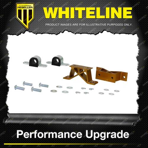 Whiteline 24mm Rear Sway Bar - Mount Kit for Saab 92X 4CYL 7/2004-2006