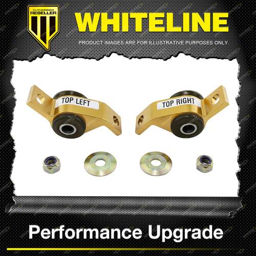 Whiteline Fr Control Arm Lower Inner Rear Bush for Subaru Impreza GC GF +0.5deg