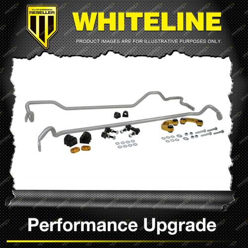 Whiteline Front Rear Sway Bar Vehicle Kit for Subaru Impreza WRX GD MY01 02