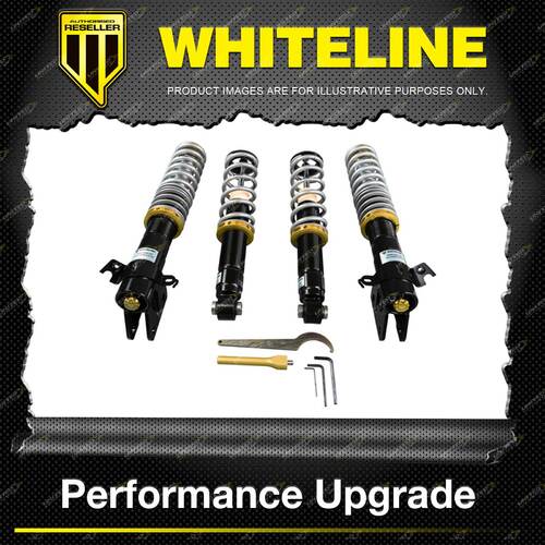 Whiteline Front Rear Coilovers Premium Quality For Subaru Impreza WRX Sti VA