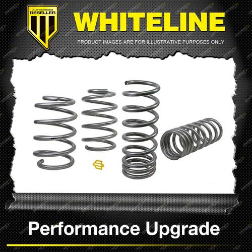 Whiteline Front Rear Coil Springs Lowered for Subaru Impreza WRX VA Levorg VM