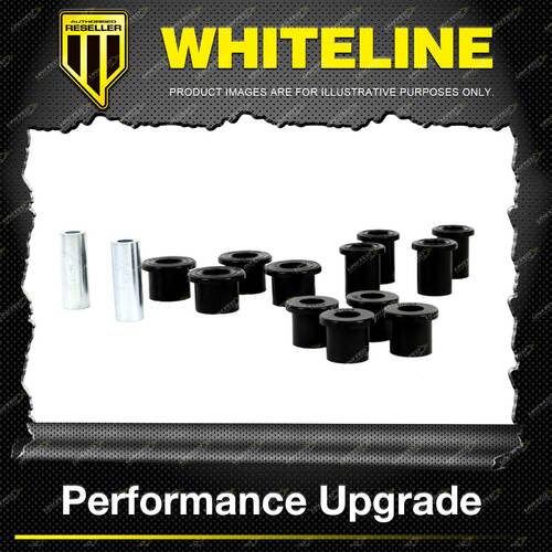 Whiteline Rear Spring Kit for Suzuki Equator D40 4/6CYL 2009-2012