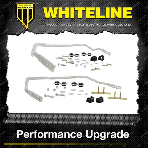 Whiteline Front + Rear Sway Bar - Vehicle Kit for Toyota Corolla AE85 86