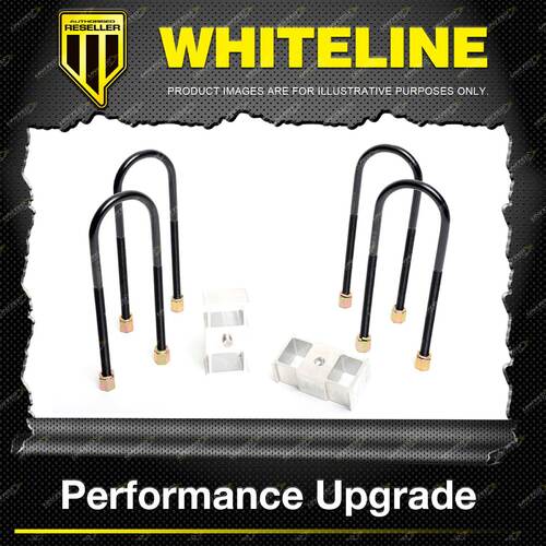 Whiteline Rear 1.5" Lowering Block Kit for Toyota Hiace RH LH YH 1977-1989