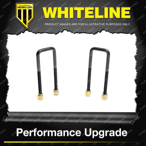 Whiteline Rear Spring - U Bolt Kit ID=50 Premium Quality For Trailer ALL