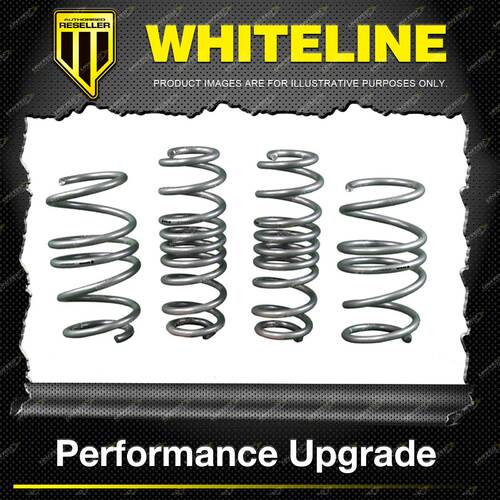 Whiteline Lower 30mm Front 25mm Rear Coil Springs for Volkswagen Golf