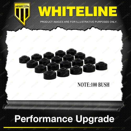 Whiteline Bush Kit-Bulk Sway Bar Link Bushes W21999A/100 OD=33 ID=10