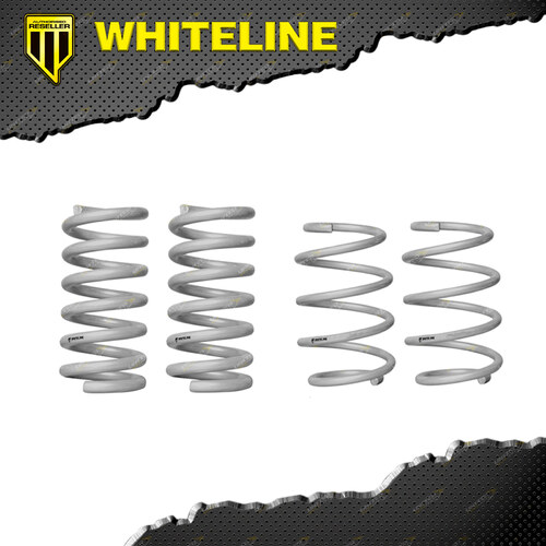 Whiteline F and R Coil Springs - lowered for FORD MUSTANG S550 WSK-FRD011