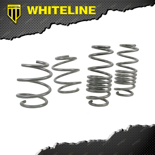 Whiteline F and R Coil Springs - lowered for HONDA CIVIC FC FK FK8 WSK-HON017