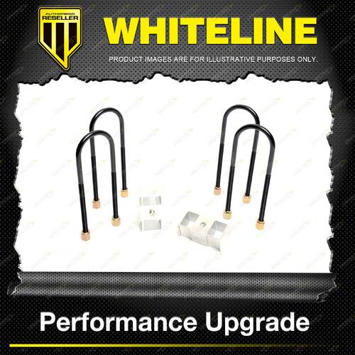 Whiteline Rear Lowering block kit for TOYOTA HIACE COMMUTER KDH TRH 200 113-15