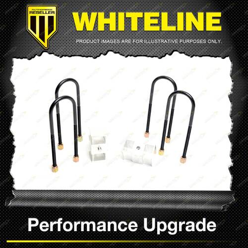 Whiteline Rear Lowering block kit for TOYOTA HIACE COMMUTER KDH TRH 200 113-25