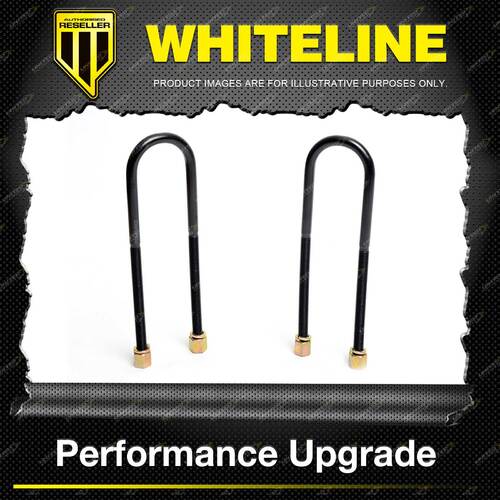 Whiteline U Bolts for UNIVERSAL PRODUCTS KUB102 Premium Quality Brand New