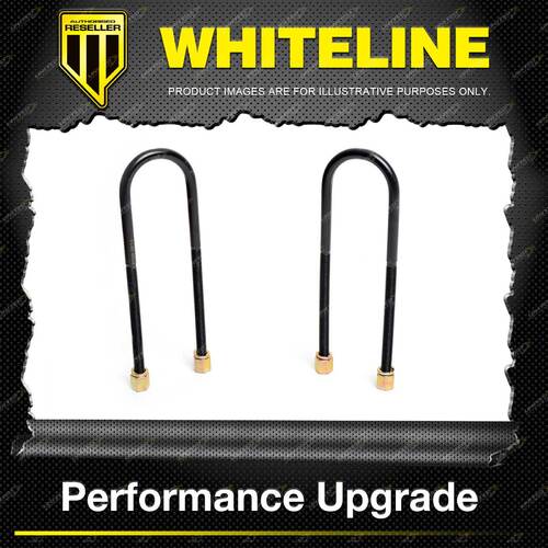 Whiteline U Bolts for UNIVERSAL PRODUCTS KUB103 Premium Quality Brand New