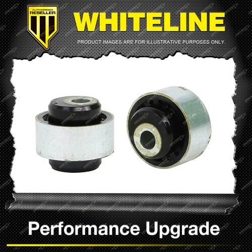 Whiteline Front Control Arm Lower Inner Rear Bush Caster for Lancia Ypsilon MK3