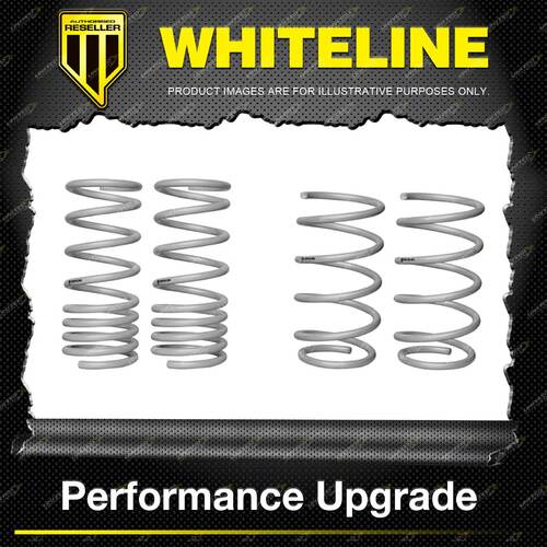 Whiteline F + R Coil Springs Lowered for Subaru BRZ ZC6 4CYL 7/2012-ON