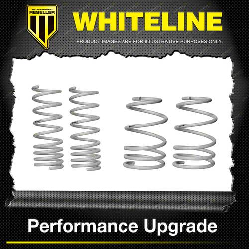 Whiteline Front and Rear Coil Springs Lowered for Toyota Supra DB42 3.0L 2019-On