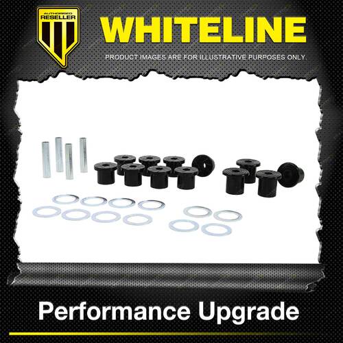 Whiteline Rear Spring Bushing Kit for Toyota Landcruiser 76 78 79 Series 4.2 4.5