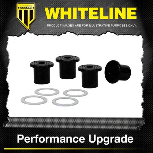 Whiteline Rear Spring Shackle Bushing Kit for Toyota Landcruiser 76 78 79 Series