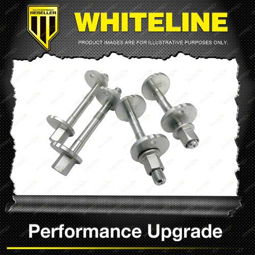 Whiteline Front Lower Inner Control Arm Camber Bolt Kit for Foton Tunland P201