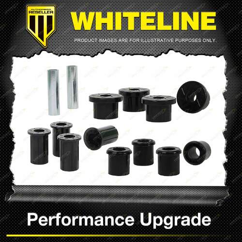 Whiteline Rear Spring Bush Kit for Isuzu D-Max TF 2WD 4WD 2020-on