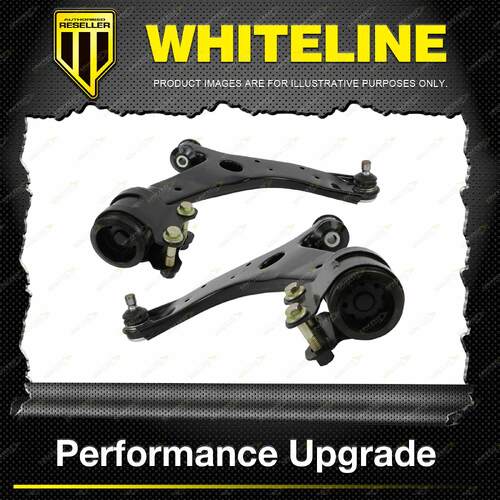 Whiteline Front Control Arm Kit for Mazda 3 BK MPS Replacement Arms Pair