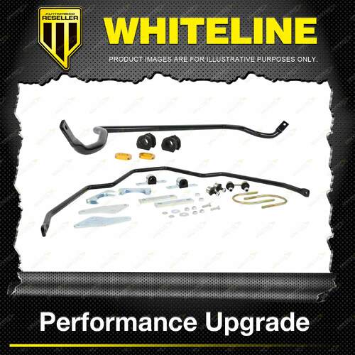 Whiteline Front Rear Sway Bar Vehicle Kit for Mitsubishi Triton ML MN 4WD