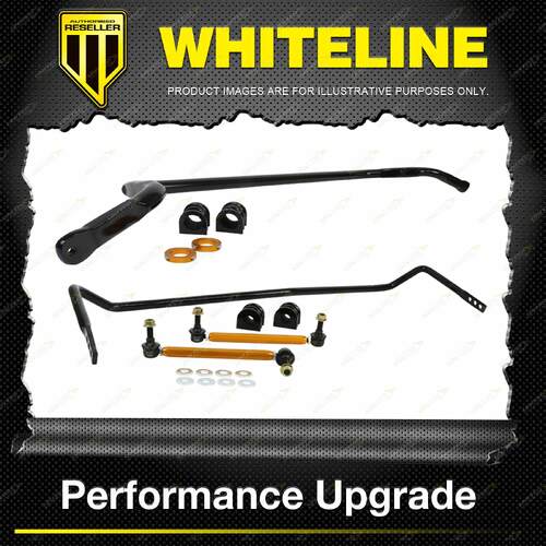 Whiteline Front Rear Sway Bar Vehicle Kit for Nissan Navara D23 NP300