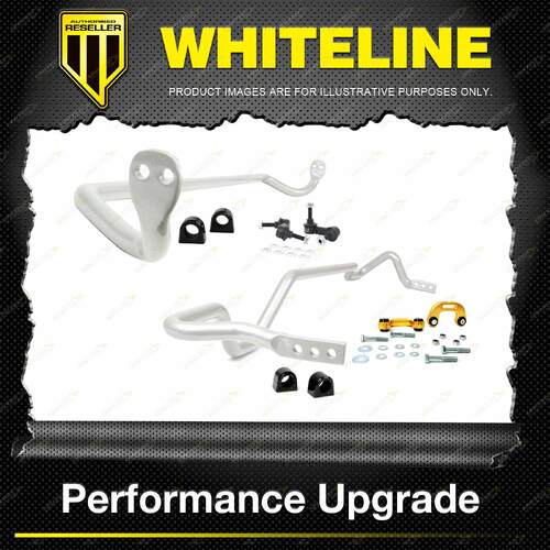 Whiteline Front Rear Sway Bar Kit for Subaru Impreza GC GF Suit Alloy Arm