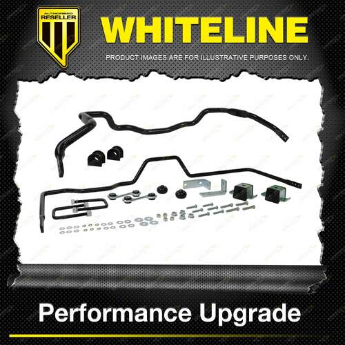 Whiteline Front Rear Sway Bar Vehicle Kit for Toyota Hilux GGN25R KUN26R