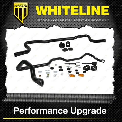 Whiteline F & R Sway Bar Vehicle Kit for Toyota Land Cruiser 200 Series 12 Bush