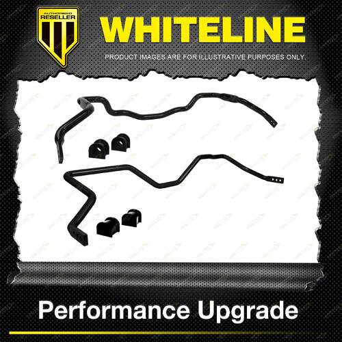 Whiteline Front Rear Sway Bar Vehicle Kit for Toyota Fortuner GUN156 4WD