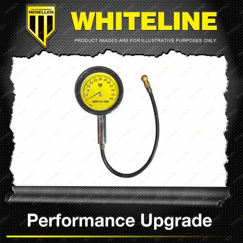 Whiteline Vehicle Alignmnet And Setup Tyre Pressure Guage for Universal Products