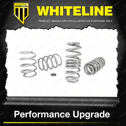 Whiteline F & R Coil Spring Lowered for Audi S3 RS3 Quattro 2.5L AWD 15-20