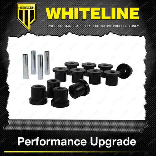 Whiteline Rear Leaf Spring Bushing Kit for Toyota Land Cruiser 79 Series 99-On